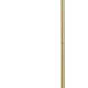 Globe Electric 12915 60" Floor Lamp, Satin Gold Finish, Vintage Glam Design, in-Line Switch, E26 Base, Gold and Brass Modern Floor Lamp for Living Rooms and Bedrooms