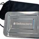 Below Zero Deluxe Stainless Steel Reusable Cooling Pack | Durable Ice Pack Lasts 48 Hours, Ice Pack for Bento, Lunch Bags, Coolers, Picnics, Camping, Beachgoers, Sporting Events | Longest Lasting