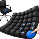 Travel Cushion, Inflatable Travel Cushion Airplane Seat Portable for Office Stadium