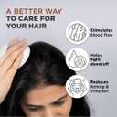 3 x FURR Scalp Massager Brush | Hair Scalp Massager Hair Growth | Head Massager Scalp Stress Relax | Scalp Brush | Scalp Massager Shampoo Brush | Hair Scrubber | Dog Wash Brush | Dog Shampoo Brush