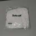 Tutu.kk Toddler Girls Birthday Princess Dress Tulle Sleeve Cake Ruffle Dresse Tutu Photo Shoot White 1-2T