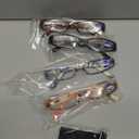 Gaoye 1.25 Readers for Women, Blue Light Blocking Reading Glasses, Stylish Reading Glasses for Women in 4 Patterns