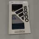 adidas mens Men's Stretch Cotton 4-pack Boxer Brief (Small, Black/Olive Strata Green/Arctic Night Blue)