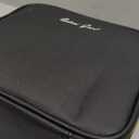 Makeup Travel Train Case with Mirror LED Light 3 Adjustable Brightness Large Cosmetic Bag Portable Storage Adjustable Partition Waterproof Makeup Brushes Make up Jewelry Gift for Women