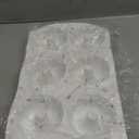 HUAKENER 2 Pcs Mini Fluted Cake Pan, 6-Cavity Fluted Tube Cake Pan, Non-stick Silicone Baking Mold for Cupcakes, Donuts, Muffins, Cornbread, Brownies, Jellies