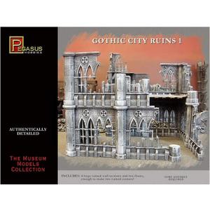 Pegasus Hobbies Gothic City Building Ruins Set 1