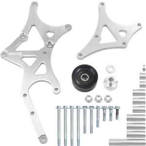 Driver Side Alternator/Power Steering Pump Bracket Compatible with Chevy Silverado GMC Sierra Yukon Tahoe Express Suburban 1500 2500 3500 1999-2014