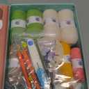 Crochetta Crochet Kit for Beginners, Crochet Starter Kits for Adults, Amigurumi Craft Knitting Crocheting Kits with Step-by-Step Video Tutorials, 6 Pc Hanging Potted Plants Family(40%+ Yarn