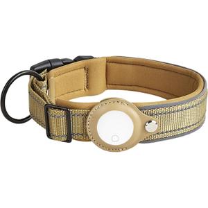 Tactical Dog Outdoor Positioner, Tracker for Pet Only iOS System, Smart Location Tracking Tactical Collar, Map Reality, Works Worldwide with Any Collar, No Other Fees, Find My, Camo