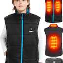 Kids Heated Vest - Boys and Girls Lightweight Heating Vest Jacket Coat With Battery Pack Heated Clothing for Skiing, XL