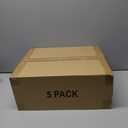 SNSLXH 5 Pack Stackable Closet Storage Basket, Multifunctional & Foldable Closet Organizer for Bathroom Kitchen Laundry Room Wardrobe Storage, Space-Saving Clothes Storage Drawer Organizer, White