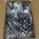 100ft 2-Pack Outdoor G40 LED Globe String Lights Dimmable Waterproof Shatterproof Light Strings with 52 Bulbs Connectable Commercial Hanging Lights for Christmas Patio House Backyard Balcony Party (Black)