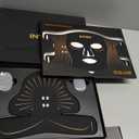 Red Light Therapy for Face and Neck, 4 Modes Cordless Face Mask Light Therapy with Neck Masks, 850nm Infrared & Red Light Mask, 2000mAh Rechargeable Light Therapy Skin Care at Home (680 Beads) (Black)