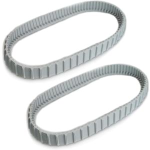 Calvana (2 Pack) Replacement Gray Tracks for Maytronics Dolphin Robotic Pool Cleaners with Part Number 9983152-R2 Dolphin Parts