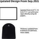 Sign Holder Stand,Sign Stand for Display,Adjustable Sign Holders For Table Top,Table Sign Holders 8.5 x 11,4 Packs, (Black, 39''height 4pcs)