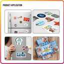 Magnetic Sheets 8.5" x 11" Non Adhesive 30 mil 12 Pack for Dies Storage - Flexible Blank Magnet Sheet 8.5x11 Inch Set for Crafts, DIY, Sign Making, to Make Dots, Square Magnets, Circles, Strips, Tape