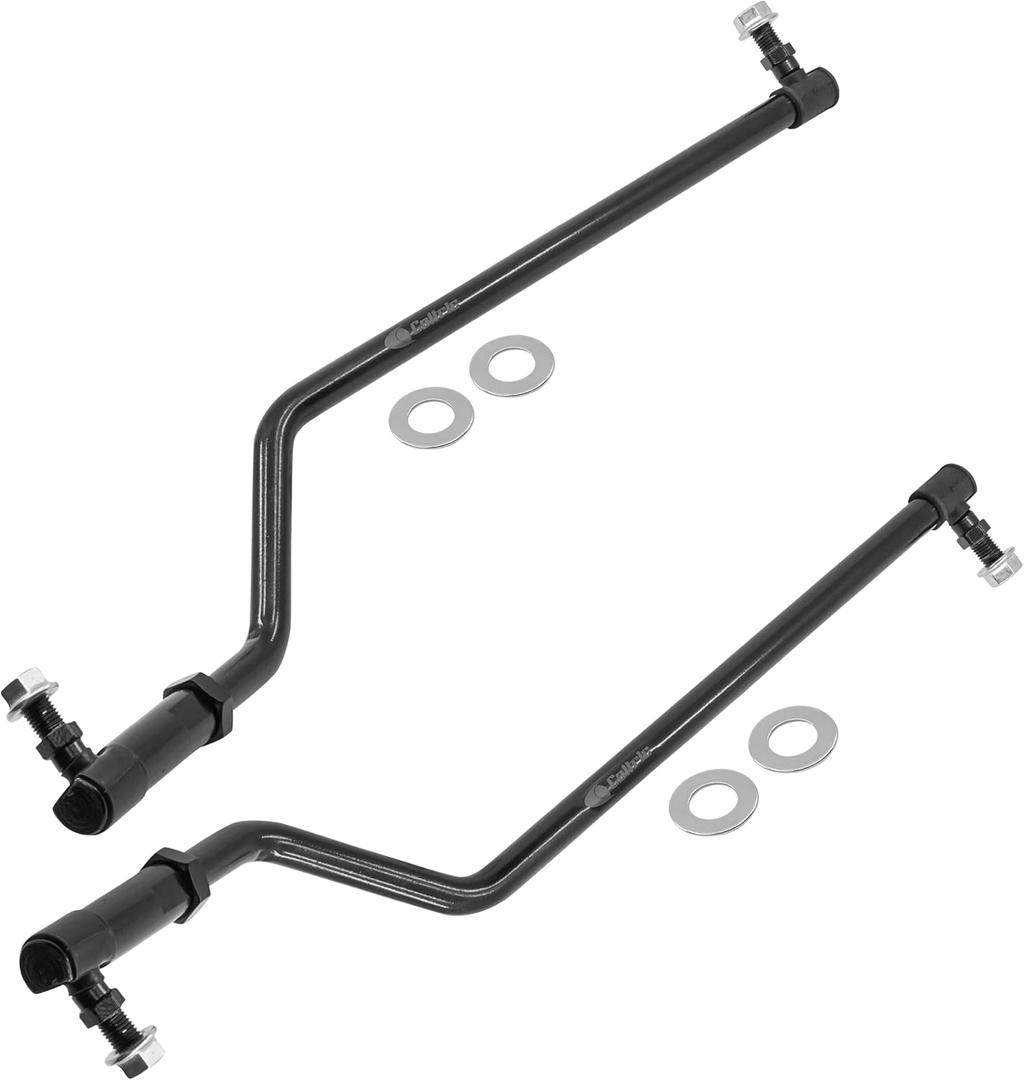 Caltric Left And Right Drag Link Compatible with John Deere D140 D150 D155 D160 D170