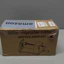 Vegetable Spiralizer Zucchini Noodle Maker for Healthy Industrial Quality Vegetable Slicer for Veggies, Potato Cutter, Zoodle Maker, with Strong Suction Cup Spiral Vegetable Cutter Slicer