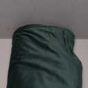 KGORGE Velvet Blackout Curtains 84 inches Luxury Soundproof Room Darkening Thermal Insulated Dark Green Velvet Curtains for Living Room French Door, Rod Pocket, Set of 2, W52 x L84, Hunter Green