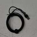6 Foot Braided Nylon Micro Black Chrome USB Charge/Sync Cable
