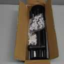 OROPY Industrial Pipe Clothing Rack, Wall Mounted Clothes Rack, Closet Rods For Hanging Clothes, 33" Multi-purpose Hanging Rod for Laundry Room, Bedroom and Closet Storage (1pc-Black)