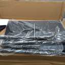 VIVO Ergonomic Height Adjustable Foot Rest Relief Platform, Elevated Stool for Comfortable Sit to Stand Workstation, Non-Slip Surface, Portable, Home Office Classroom Use, Black, STAND-FT01