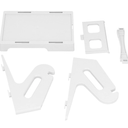 Label Holder 2 in 1 Many Functions Easy Carry Fit General External Print Ship Label Holder