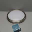 GE LED+ Motion Sensor Fixture, 20W, Flush Mount Ceiling Light with Motion Sensor, Security Light, Soft White (1 Pack)
