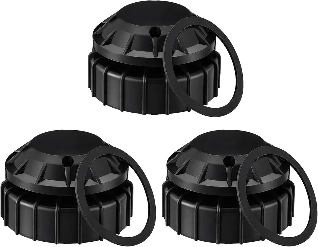 3 Pack Sprinkler Valve Cap and Cover Kit, Plastic Cap and Cover Assembly Kit Sprinkler Valve for 1" Anti Siphon Irrigation Valves