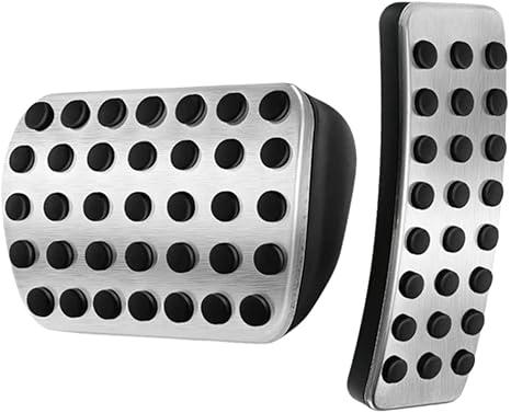 Brake Gas Acceleor Pedal Cover -Slip Acceleor Foot Pedals Covers Compatible with Mercedes-Benz A-Class B-Class GLA-Class GLE-Class GL-Class GLS-Class 2012-2019