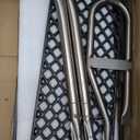 Grill Grease Tray Replacement Parts for Dyna Glo Grill Replacement Parts 5 Burner DGH474CRP, DGH483CRP, DGH485CRP, Adjustable 24''-30'' Gas Grill Drip Pan, Cooking Grate, Heat Plate Shield and Burners