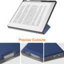 2 x HoYiXi Case for Remarkable Paper Pro 11.8 (2024 Released), with Stable Folding Stand Design and Pen Pocket, fit Remarkable Paper Tablet with 11.8 Color Display,Auto Sleep/Wake,Blue