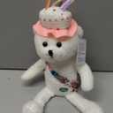 Dancing Singing Happy Birthday Gifts Teddy Bear Stuffed Animals,Musical Interactive Plush Toys W/Birthday Cake Hat Playing Happy Song Dancing Stuffed Animal Party Gift for Kids Adults,10"