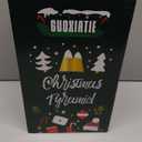 14Inch Wooden Christmas Pyramid with 4 Candle Holders-Nativity Scene Set for Christmas Tabletop Decor (Number Two)