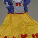 Girls Kawaii Dress Princess Short Sleeves Skirt Princess Dress for Girls to Wear, Size 130 