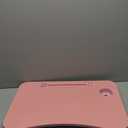 Slendor Lap Desk with Tablet Slot, Foldable Laptop Table with Storage Drawer for BedPortable Bed Desk for Laptop, Computer Tray with Cup Holder Notebook Stand Reading Holder for Couch Floor, Pink