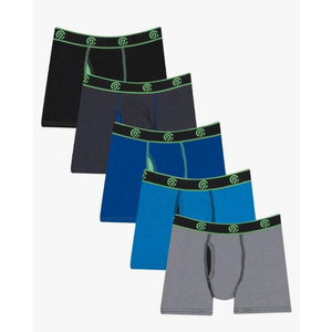 C9 Champion Boys' Duo Dry Boxer Brief Size XL 5 Pack