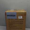 8 Pack Shoe Boxes Clear Plastic Stackable, Large Shoe Storage Organizer with Lids,Drop Side Shoe Containers for Entryway,Sneaker Storage Fit up to US Size 13 (13x 10.6x 8.3)