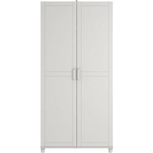 SystemBuild Callahan 36" Utility Storage Cabinet in White