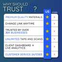 Google Review QR & NFC Tap Card - 1 Card - iPhone & Android - Boost Reviews by MESSAGENES