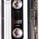 Case for iPhone 16 Matte Finish Heavy Duty Soft Back Cover with Reinforced Corners TPU Soft Bumper Retro Cassette Tape Case Compatible with iPhone 16