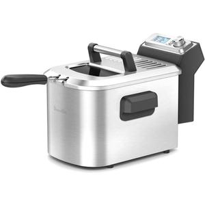 Breville Smart Fryer, 4 Quart, Brushed Stainless Steel
