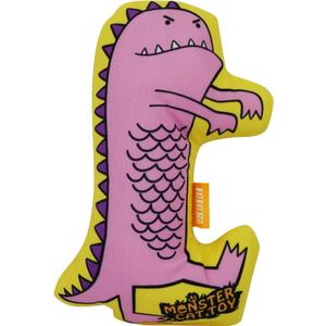 TTcat Organic Catnip Toy for Cats & Kittens,Cat Chew Toy for Indoor Cats,Purple Monster