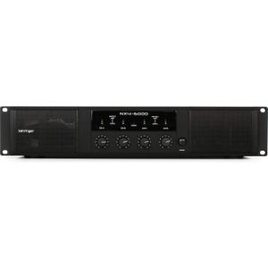 Behringer NX4-6000 Ultra-Lightweight 6000 Watt 4 Channel Class-D Power Amplifier with SmartSense Loudspeaker Impedance Compensation