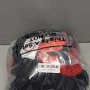 Fulmoon 17 Pcs Car Accessories Set for Women Seat Bling Leather Steering Wheel Cover Seat Belt Shoulder Pad Armrest Cup Holders Covers Full Crystal Decor Automotive Interior (Red and Black)