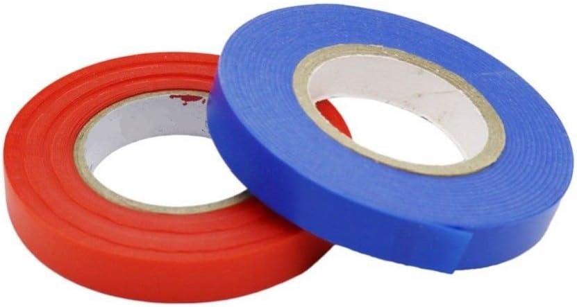 Driak 20PC 1.1 X 300cm/0.43"X118" Red and Blue Garden Grafting Tape Gardening Bind Belt Tape Plant Branch Branches Fixed Tapes for Garden Tools