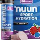 Nuun, Electrolyte Drink Tabs Energy Wild Berry, 8 Count, 1.9 Ounce (EXP 03/31/26)