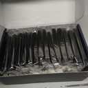 Ravinte 30 Pack Square Bar Kitchen Cabinet Handles Matte Black Cabinet Pulls Drawer Pulls with 3-1/2 Inch Hole Center Kitchen Handles Hardware for Drawer Dresser and Cupboard