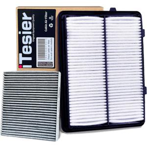 Cabin Engine Air Filter kit for Acura RDX (2019 2020 2021 2022 2023 2024 2025), Replaces 17220-5MS-H00, CA12605, 80292-TF0-G01