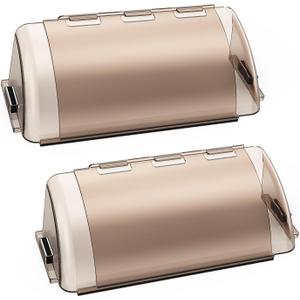 Ventilation Air Vent Deflector - Magnetic and Adjustable 10-14 Inches for Floor Vents, Home, sidewall, Office or Ceiling Registers (2pcs), Black